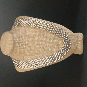 Silver Multi-Link Layered Necklace